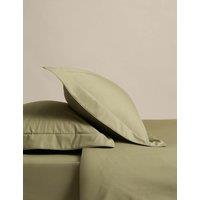 M&S 2 Pack Egyptian Cotton Oxford Pillowcases Fern