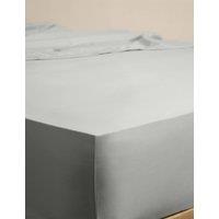 M&S Egyptian Cotton Deep Fitted Sheet Dove