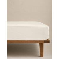 M&S Egyptian Cotton 230 Thread Count Fitted Sheet Cream