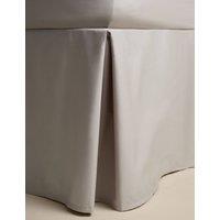 M&S Pure Egyptian Cotton Valance Sheet Marble