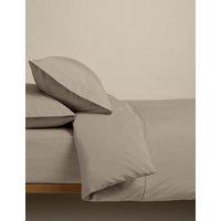 M&S Egyptian Cotton 230 Thread Count Bedding Set Mink