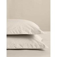 M&S 2 Pack Egyptian Cotton Oxford Pillowcases Linen
