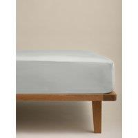 M&S Egyptian Cotton 230 Thread Count Fitted Sheet Dove