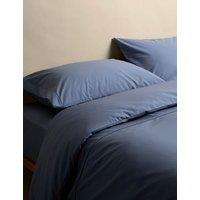 M&S Egyptian Cotton 230 Thread Count Bedding Set Slate Blue