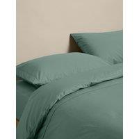 M&S Egyptian Cotton 230 Thread Count Bedding Set Smokey Green