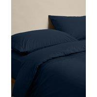 M&S Egyptian Cotton 230 Thread Count Bedding Set Navy