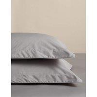 M&S 2 Pack Egyptian Cotton Oxford Pillowcases Marble