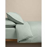 M&S Egyptian Cotton 230 Thread Count Bedding Set Sage