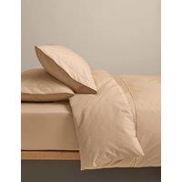 M&S Egyptian Cotton 230 Thread Count Bedding Set Biscuit