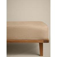 M&S Cotton Rich Extra Deep Fitted Sheet Biscuit