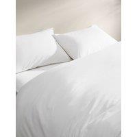 M&S Cotton Rich Bedding Set White