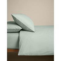 M&S Cotton Rich Bedding Set Sage