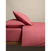M&S Cotton Rich Bedding Set Clay