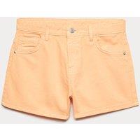 M&S Denim Shorts (6-16 Yrs) Orange
