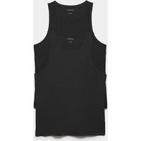 Autograph 2 Pack Body Invisibles Stretch Sleeveless Vests Black