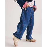 M&S Denim Embroidered Jeans (2-10 Yrs) Denim
