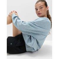Goodmove Cotton Rich Oversized Sweatshirt Powder Blue