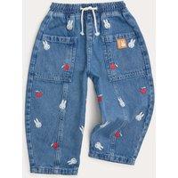 M&S Miffy Embroidered Jeans (2-8 Yrs) Denim