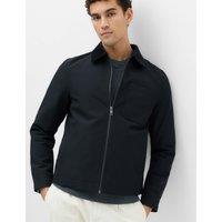 M&S Canvas Padded Utility Jacket Black