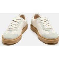Autograph Leather T-Toe Cupsole Trainers Neutral