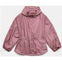 Goodmove Stormwear Shimmer Lightweight Hooded Jacket Tea Rose