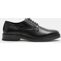M&S Leather Derby Shoes Black