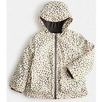 M&S Dalmatian Print 3 in 1 Fisherman Coat (2-8 Yrs) Carbon