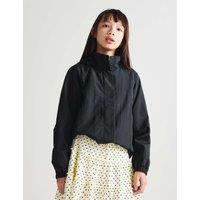 M&S Funnel Neck Nylon Windrunner (6-16 Yrs) Black