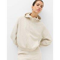 Goodmove Cotton Rich Relaxed Hoodie Ecru