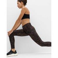 Goodmove Go Move Printed Gym Leggings Chocolate Mix