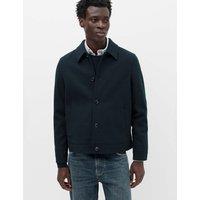 M&S Button Through Jacket Navy