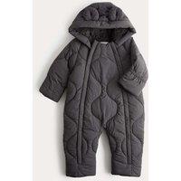 M&S Hooded Snowsuit (0-3 Yrs) Charcoal