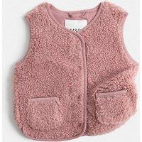 M&S Borg Gilet (0-5 Yrs) Pink