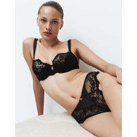 M&S Stella Lace Miami Knickers Black