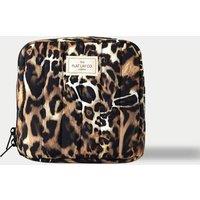 The Flat Lay Co. The Showcase Small Make Up Bag Brown