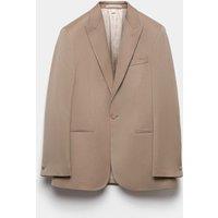 Autograph Tailored Fit Sateen Stretch Tuxedo Jacket Onyx