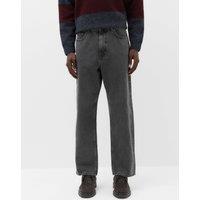 M&S Authentic Baggy Fit Rigid Jeans Grey