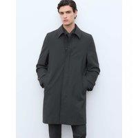 Autograph Performance Technical Mac with Wool Dark Navy