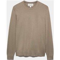 Autograph Pure Extra Fine Merino Wool Crew Neck Jumper Sable