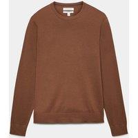 Autograph Pure Extra Fine Merino Wool Crew Neck Jumper Topaz