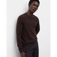 Autograph Pure Extra Fine Merino Wool Crew Neck Jumper Teak