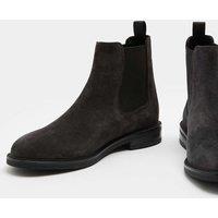 M&S Suede Chelsea Boots Charcoal