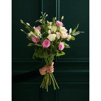M&S Flower Market Pink Rose & Lisianthus Bouquet