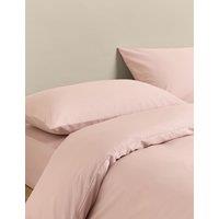 M&S Stay Cool Lyocell Rich Bedding Set Blush Pink