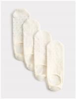 4 Pack Patterned Invisible Trainer Liners