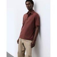Autograph Pure Supima Cotton Polo Shirt Redwood