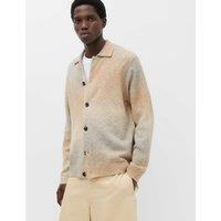 M&S Lofty Ombre Button Through Cardigan Neutral