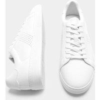 M&S Lace Up Trainers White