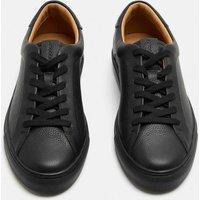 Autograph Leather Cupsole Trainers with Freshfeet Black/Black