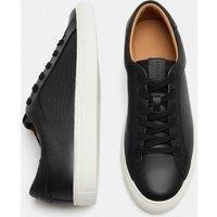 Autograph Leather Cupsole Trainers with Freshfeet Black